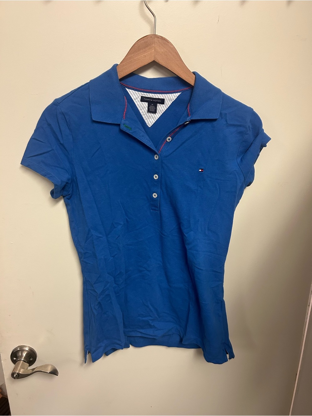 Tommy Hilfiger Royal Blue Short-Sleeve Polo